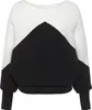 LASCANA Strickpullover weiß-schwarz Größe 36/38 Produktbild-Vorschau 1
