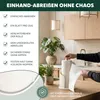 eluno Küchenrollenhalter aus Edelstahl, creme weiß Produktbild-Vorschau 3