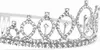 Oblique Unique Krone mit Diamanten Glitzer Steinen Diadem Produktbild-Vorschau 2