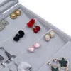 Belle Vous Jewelry Organizer Ohrringe Schmuckkasten Grau, Produktbild-Vorschau 11