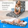 Składany materac ELONEO, wysokość 9 cm, składany materac Podgląd zdjęcia produktu 6