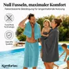 Komfortec 8er Handtuch Set aus 100% Baumwolle, 4 Badetücher Produktbild-Vorschau 5