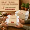 Pizza Lover 3x Pizzaballenbox mit Deckel in weiß - Größe Produktbild-Vorschau 7
