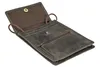 Brustbeutel - Leder - Vintage - Braun - Brusttasche Produktbild-Vorschau 2