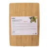 ORION Schneidebrett Servierbrett aus Bambusholz 46x30 cm Produktbild-Vorschau 4
