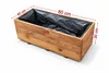 Blumenkasten Holz 80x 40x 30cm – großer Pflanzkübel Balkon Produktbild-Vorschau 2