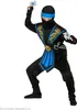 Kombat Ninja Kostüm für Kinder blau Produktbild-Vorschau 4