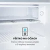 Klarstein Delaware - chladnička, 76 l, mraziaci priestor: 4 Náhľad obrázku produktu 7