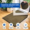 Gentle North Hochwertige Fußmatte Beige Schwarz 80x120cm Produktbild-Vorschau 2