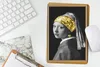 MuchoWow® Mauspad Mousepad Mädchen mit Perlenohrring - Produktbild-Vorschau 5