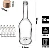 KADAX Likörflaschen 500ml, 10 Stück, Leere Flaschen zum Produktbild-Vorschau 2