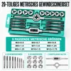 Gewindebohrer- und Schneideisen-Set – Metrisches Gewindeset Produktbild-Vorschau 4