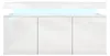 MIRJAN24 Comò 3D 160 Glossa, credenza alta con tre ante Anteprima dell’immagine prodotto 6