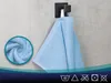 5er Set Duschtuch, 100% Baumwolle, 70x140 cm, hellblau Produktbild-Vorschau 3