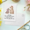 Mr. & Mrs. Panda bildkarte Bär Kind - Weiß - Geschenk, Produktbild-Vorschau 3