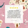 MuchoWow® - Leinwandbilder - Weltkarte Kinder - Tiere - Produktbild-Vorschau 8