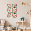 MuchoWow® Poster Blumen - Rosa - Schmetterling 60x90 cm - Produktbild-Vorschau 7