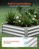 VEVOR Hochbeet Metall 2er-Pack 180x90x30 cm, Rechteckiges Produktbild-Vorschau 5