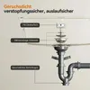HOROW Granit Küchenspüle inkl. Ablaufgarnitur -  Schwarz Produktbild-Vorschau 11