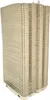 A stack of beige-colored trays, possibly for packaging or storage. Produktbild-Vorschau