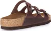 Birkenstock Florida Drei Riemen Geölte Leder Sandale Produktbild-Vorschau 3