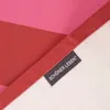 Tischläufer Baumwolle 40x160cm pink rot gestreift von Produktbild-Vorschau 3
