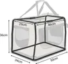 A dog transport box with dimensions indicated. Anteprima dell’immagine prodotto