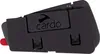 A black plastic mounting bracket with the Cardo logo embossed on it. Produktbild-Vorschau