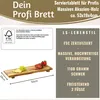 LS-LebenStil XL Vesperbrett Servierbrett 53cm Akazie Produktbild-Vorschau 2
