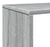 vidaXL Bücherregal Grau Sonoma 102x29x143 cm Holzwerkstoff Produktbild-Vorschau 7