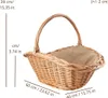 Creative Home Nosič dřeva Krbový koš na dřevo Krbový koš Náhled obrázku produktu 3