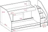 Hochbett Kinderbett Etagenbett Stockbett Boxspringbett Produktbild-Vorschau 7