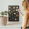 Tablica magnetyczna czarna 60 x 40 cm, metalowa tablica Podgląd zdjęcia produktu 2