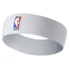 NIKE 9012/1 Bandeau Nike NBA 100 blanc/blanc Voir les images du produit 1