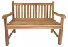 Stabile Bank Gartenbank Picadelly 120 cm in Premium Teak Produktbild-Vorschau 3