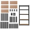 AREBOS sada 2 ťažkých políc 180x90x40 cm | 875 kg, 5 MDF Náhľad obrázku produktu 9