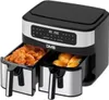 DMS 11L Doppel-Heißluftfritteuse Fritteuse Doppelkammer Produktbild-Vorschau 2