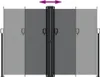 vidaXL Store latéral extensible noir 180x1200 cm Voir les images du produit 5