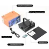 LED DJ Discolicht Partylicht, Discolicht Nebelmaschine Mini Produktbild-Vorschau 10