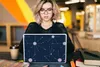 MuchoWow® Laptop Aufkleber Sticker Cover Weltraum - Produktbild-Vorschau 5