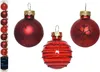 Christbaum-Micro-Kugeln Red rot Ø 3 cm aus Glas - 9er Set Produktbild-Vorschau 5