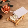 20 Stück Kleine Leinensäckchen - 9x12CM Blumendruck Produktbild-Vorschau 5