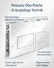 TECEsolid WC-Betätigungsplatte für Zweimengentechnik weiß Produktbild-Vorschau 11