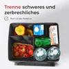 Einkaufs-Organizer mit 12 variablen Fächern, faltbar, Produktbild-Vorschau 6