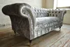 Chesterfield 2 Sitzer Couch Polster Sofa Designer Couchen Produktbild-Vorschau 8