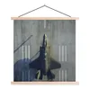 MuchoWow® Textilposter Der F-35 Lightning II Jet am Boden Produktbild-Vorschau 1