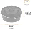 Forno olandese Petromax ft4.5 fondo piatto Anteprima dell’immagine prodotto 40