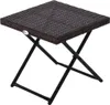 Outsunny Beistelltisch Gartentisch Klapptisch klappbar Produktbild-Vorschau 1