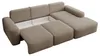 Selsey Carnos - Ecksofa mit Schlaffunktion, Balancekissen, Produktbild-Vorschau 3
