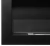 Wandhängender Biokamin mit Glas 90x40x12 cm Schwarz Produktbild-Vorschau 11